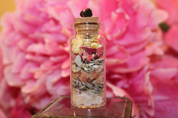 Protection Spell Bottle|Protection Spell Jar|Mini Spell Bottle|Witch Bottle|Witch Jar|Intention Jar|Intention Bottle|Manifestation Jar|Herbs