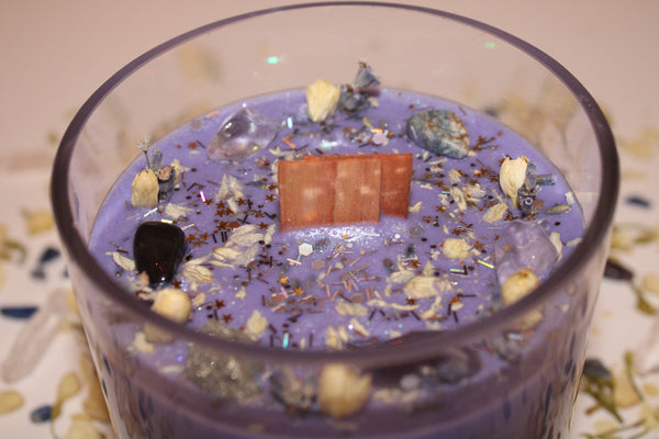 Divination Ritual Candle|Divination|Divination Candle|Divination Tools|Metaphysical Tools|Intention|Intuition|         Spirituality|Crystal Candle