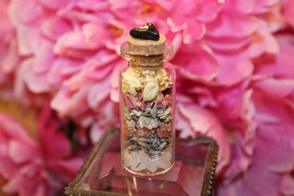 Protection Spell Bottle|Protection Spell Jar|Mini Spell Bottle|Witch Bottle|Witch Jar|Intention Jar|Intention Bottle|Manifestation Jar|Herbs