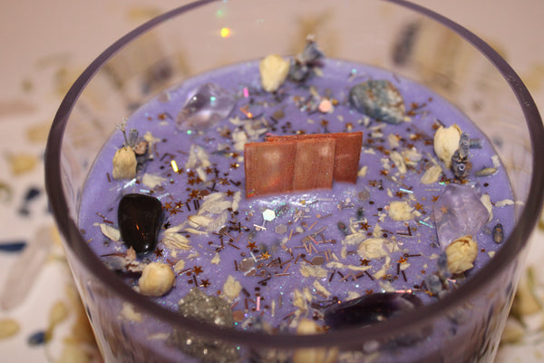 Divination Ritual Candle|Divination|Divination Candle|Divination Tools|Metaphysical Tools|Intention|Intuition|         Spirituality|Crystal Candle