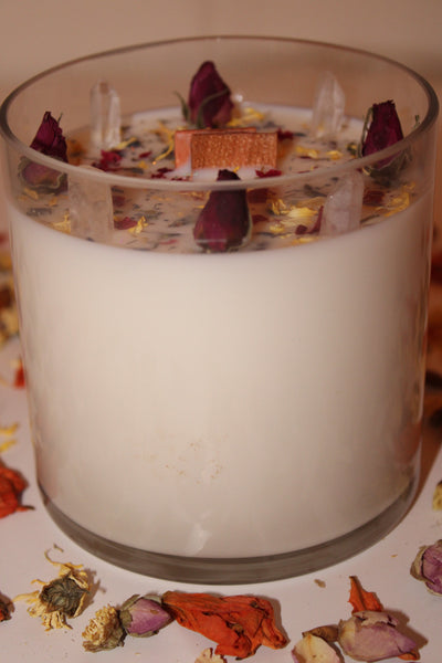 Autumn Harvest Candle|Fall Candle|Autumn Candle|Harvest Candle||Crisp Red Apple Candle|Full Moon|Crystal Candle|Crystal Candles|Autumn|Fall