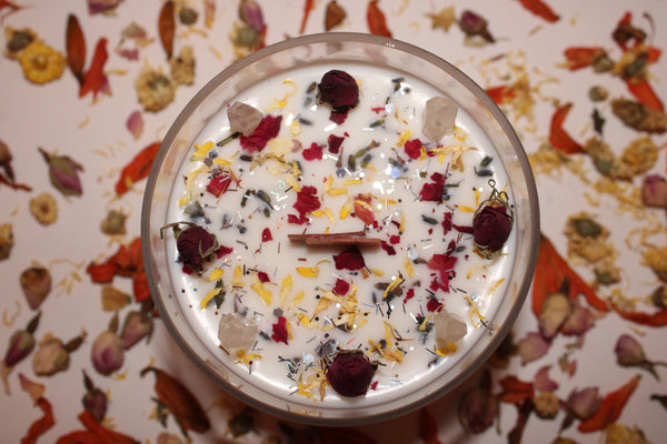 Autumn Harvest Candle|Fall Candle|Autumn Candle|Harvest Candle||Crisp Red Apple Candle|Full Moon|Crystal Candle|Crystal Candles|Autumn|Fall