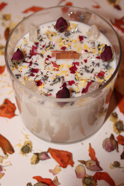 Autumn Harvest Candle|Fall Candle|Autumn Candle|Harvest Candle||Crisp Red Apple Candle|Full Moon|Crystal Candle|Crystal Candles|Autumn|Fall
