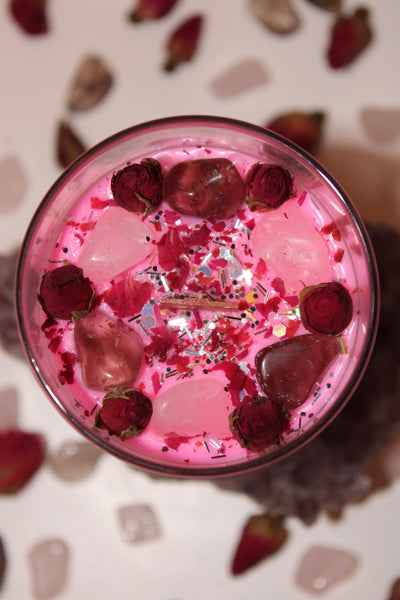 Capricorn Crystal Candle|Crystal Candle|Capricorn Candle|Capricorn Crystals|Zodiac Candle|Crystal Healing|Zodiac|Astrology|Crystal Candles