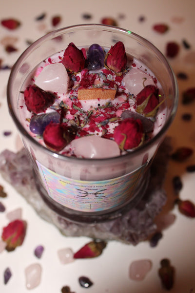 Pisces Crystal Candle|Crystal Candle|Zodiac Candles|Zodiac Crystal Candle|Zodiac Candles|Pisces Crystals|Zodiac|Astrology|Crystal Candles