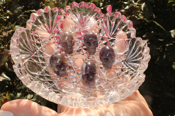 Amethyst Crystal Skull|2 CM Crystal Skull|Crystal Skull Carving|Amethyst Crystal Skull Carving|Amethyst Crystal Skulls|Crystal Skulls