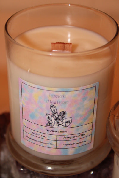 Simple Scented Soy Wax Candle|Vegan|Natural|Cruelty Free|Handmade|Handpoured|Luxury|Self Care|Self Love|Custom|Customized|Wooden Wick