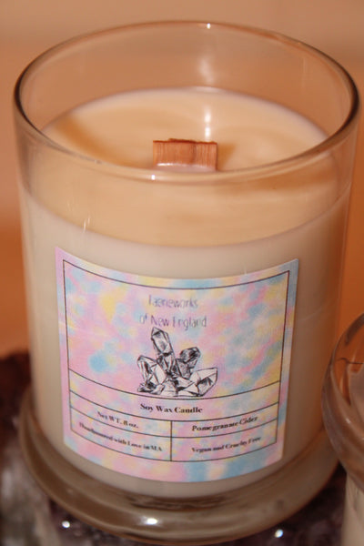 Simple Scented Soy Wax Candle|Vegan|Natural|Cruelty Free|Handmade|Handpoured|Luxury|Self Care|Self Love|Custom|Customized|Wooden Wick