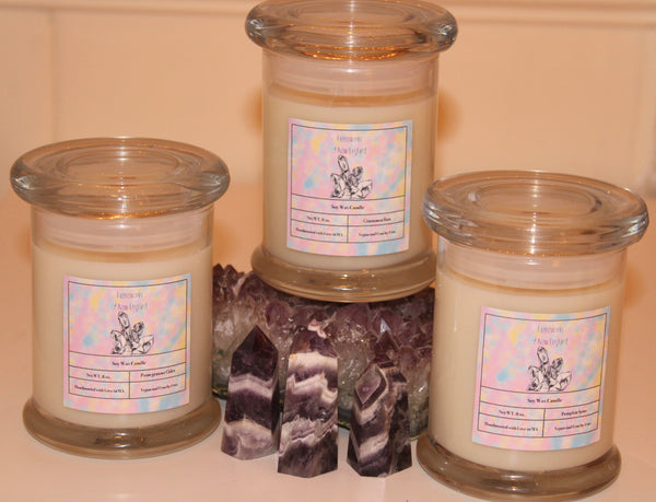 Simple Scented Soy Wax Candle|Vegan|Natural|Cruelty Free|Handmade|Handpoured|Luxury|Self Care|Self Love|Custom|Customized|Wooden Wick