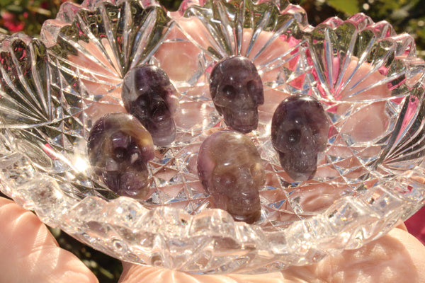 Amethyst Crystal Skull|2 CM Crystal Skull|Crystal Skull Carving|Amethyst Crystal Skull Carving|Amethyst Crystal Skulls|Crystal Skulls