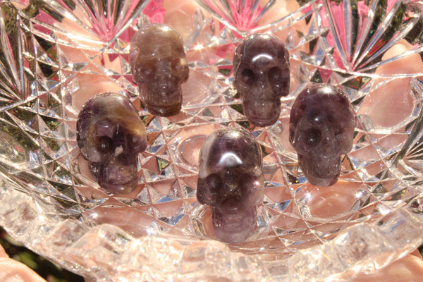 Amethyst Crystal Skull|2 CM Crystal Skull|Crystal Skull Carving|Amethyst Crystal Skull Carving|Amethyst Crystal Skulls|Crystal Skulls