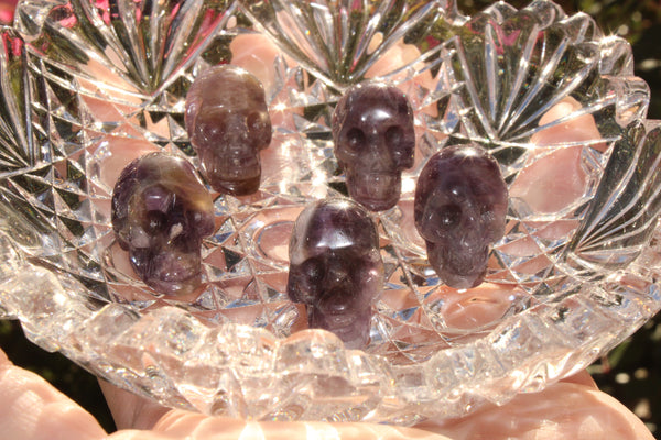 Amethyst Crystal Skull|2 CM Crystal Skull|Crystal Skull Carving|Amethyst Crystal Skull Carving|Amethyst Crystal Skulls|Crystal Skulls