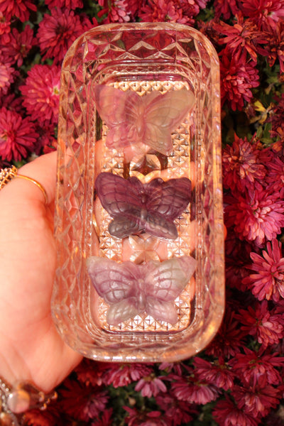 Fluorite Butterfly Carving|Butterfly Carving|Crystal Carving|Butterfly Crystal Carving|Crystal Butterfly|Fluorite Butterfly