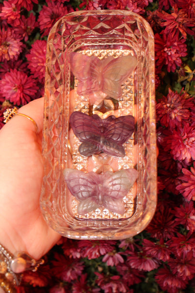 Fluorite Butterfly Carving|Butterfly Carving|Crystal Carving|Butterfly Crystal Carving|Crystal Butterfly|Fluorite Butterfly