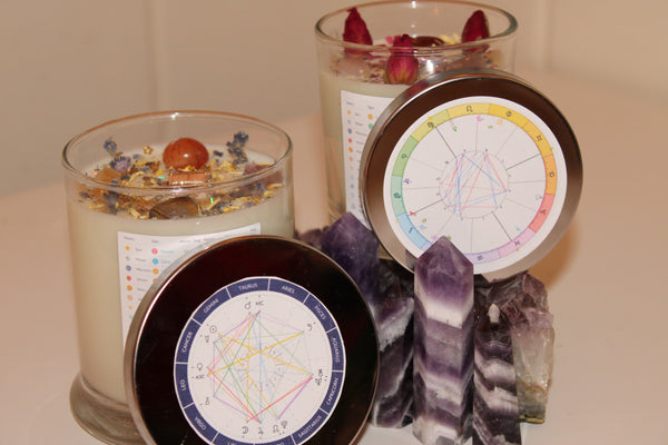 Astrological Birth Chart Candle|Natal Chart|Natal Chart Candle|Aries|Taurus|Gemini| Cancer|Leo|Virgo|Libra|Scorpio| Pisces|Birth Chart