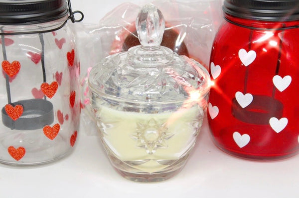 Serenity Vintage Candle|Calming Candle|Crystal Candle|Crystal Candles|Self Care Candle|Grounding Ritual|Self Care|Calming Ritual