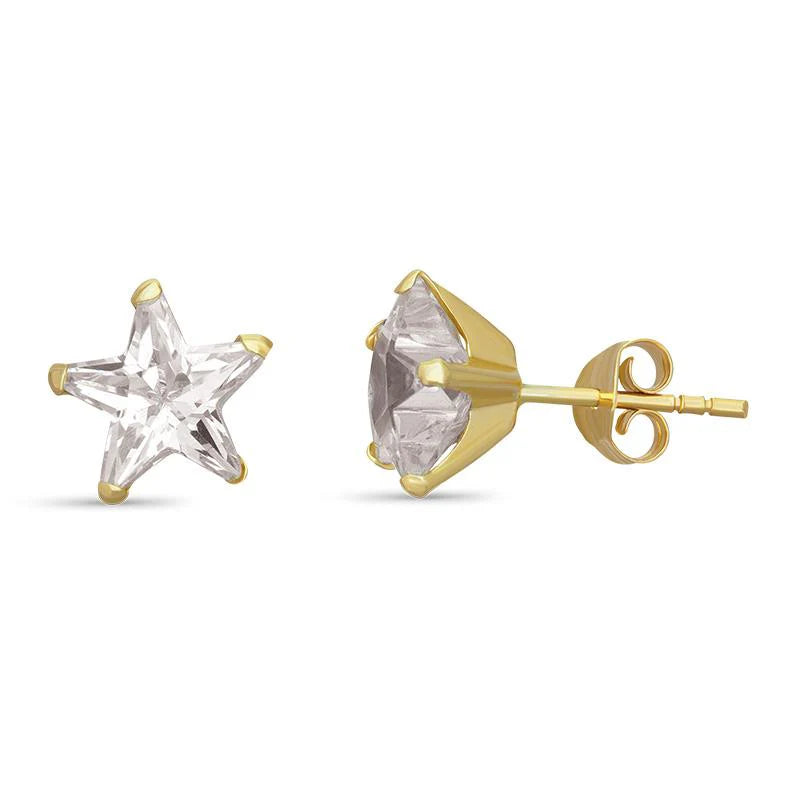 CZ Star Studs