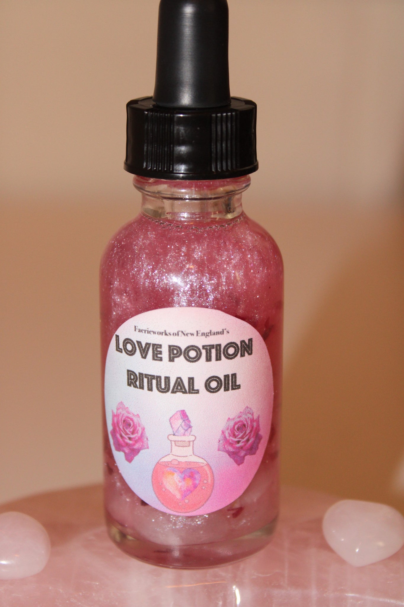 Love Ritual Oil|Crystal Infused Body Oil|Body Oil|Crystal Oil|Intention Oil|Shimmer Body Oil|Body Shimmer|Body Glitter|Love Oil|Love Potion
