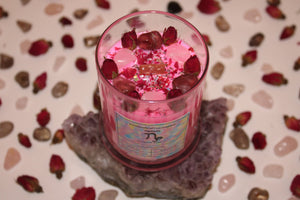 Capricorn Crystal Candle|Crystal Candle|Capricorn Candle|Capricorn Crystals|Zodiac Candle|Crystal Healing|Zodiac|Astrology|Crystal Candles