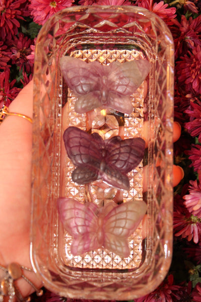 Fluorite Butterfly Carving|Butterfly Carving|Crystal Carving|Butterfly Crystal Carving|Crystal Butterfly|Fluorite Butterfly